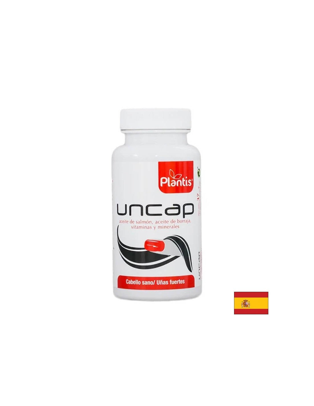 Vitamins, minerals and omega fatty acids for hair and skin – Uncap, 45 capsules