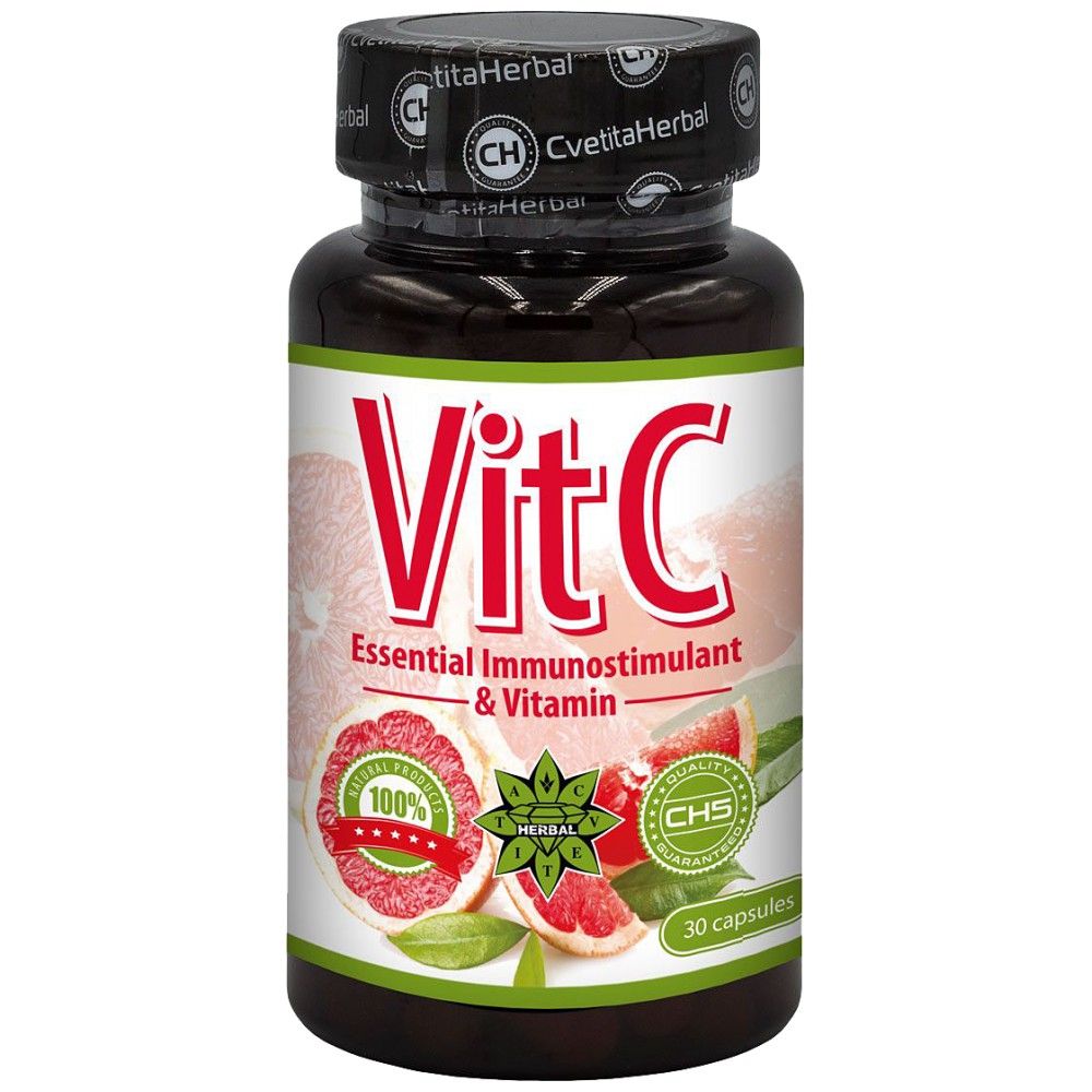 Vit C 600 mg - 80 капсули - Feel You