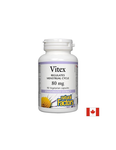 Vitex/ Витекс 80 mg х 90 капсули Natural Factors - Feel You