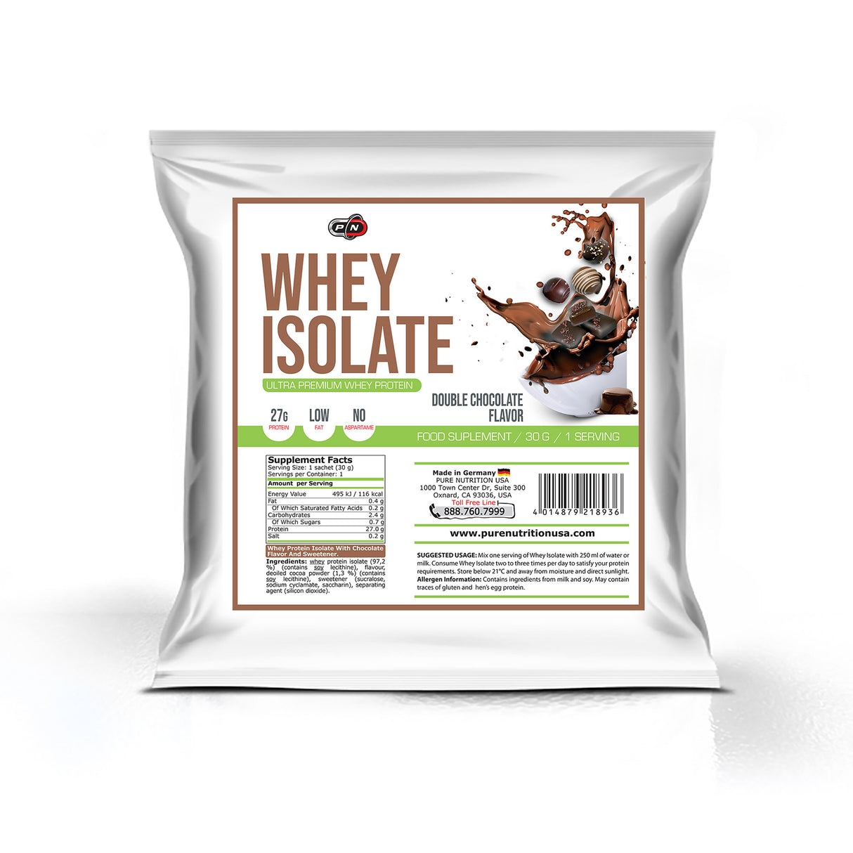WHEY ISOLATE - Доза - 30 Г