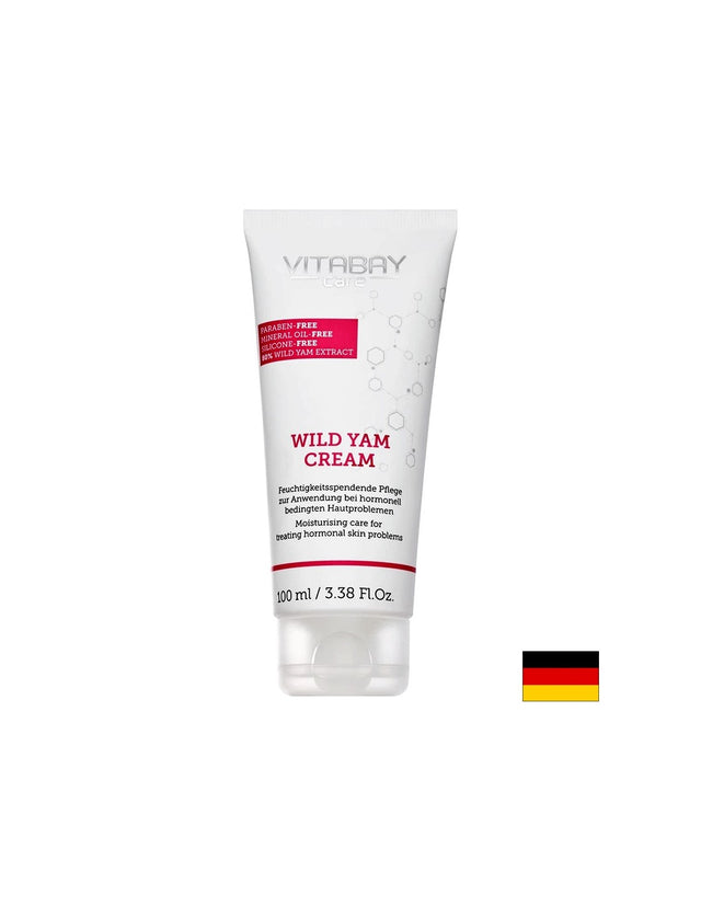 Wild Yam Cream - Крем с екстракт от див ям (за лице и тяло), 100 ml - Feel You