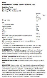 Ashwagandha KSM-66® 200 mg - 180 капсули - Feel You