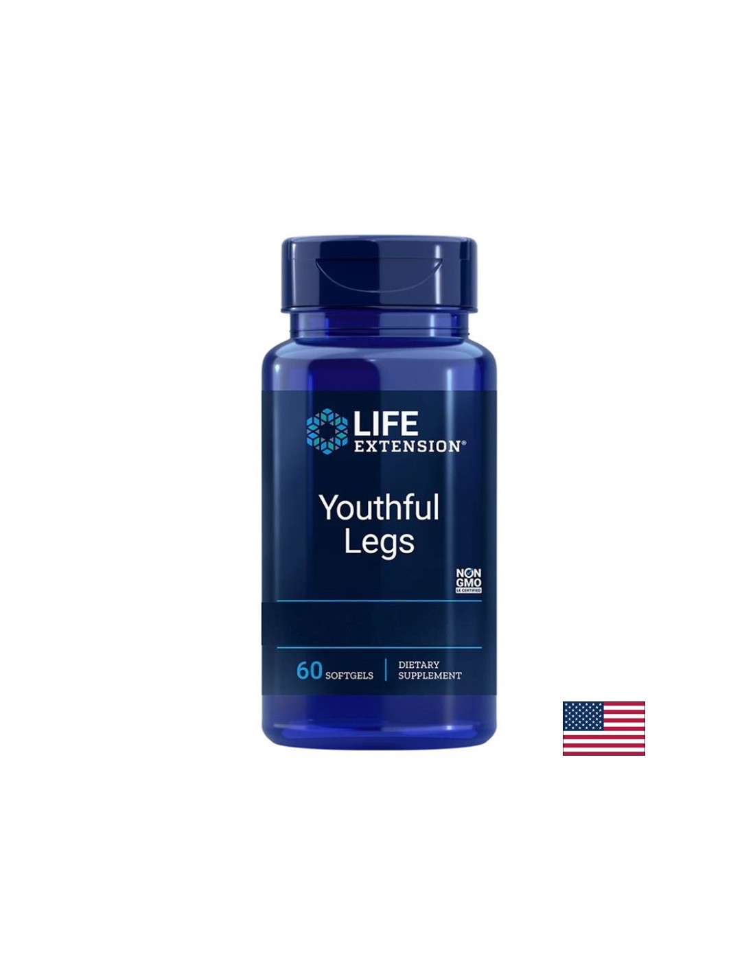 Разширени вени и тежест в краката - Youthful Legs, 60 софтгел капсули