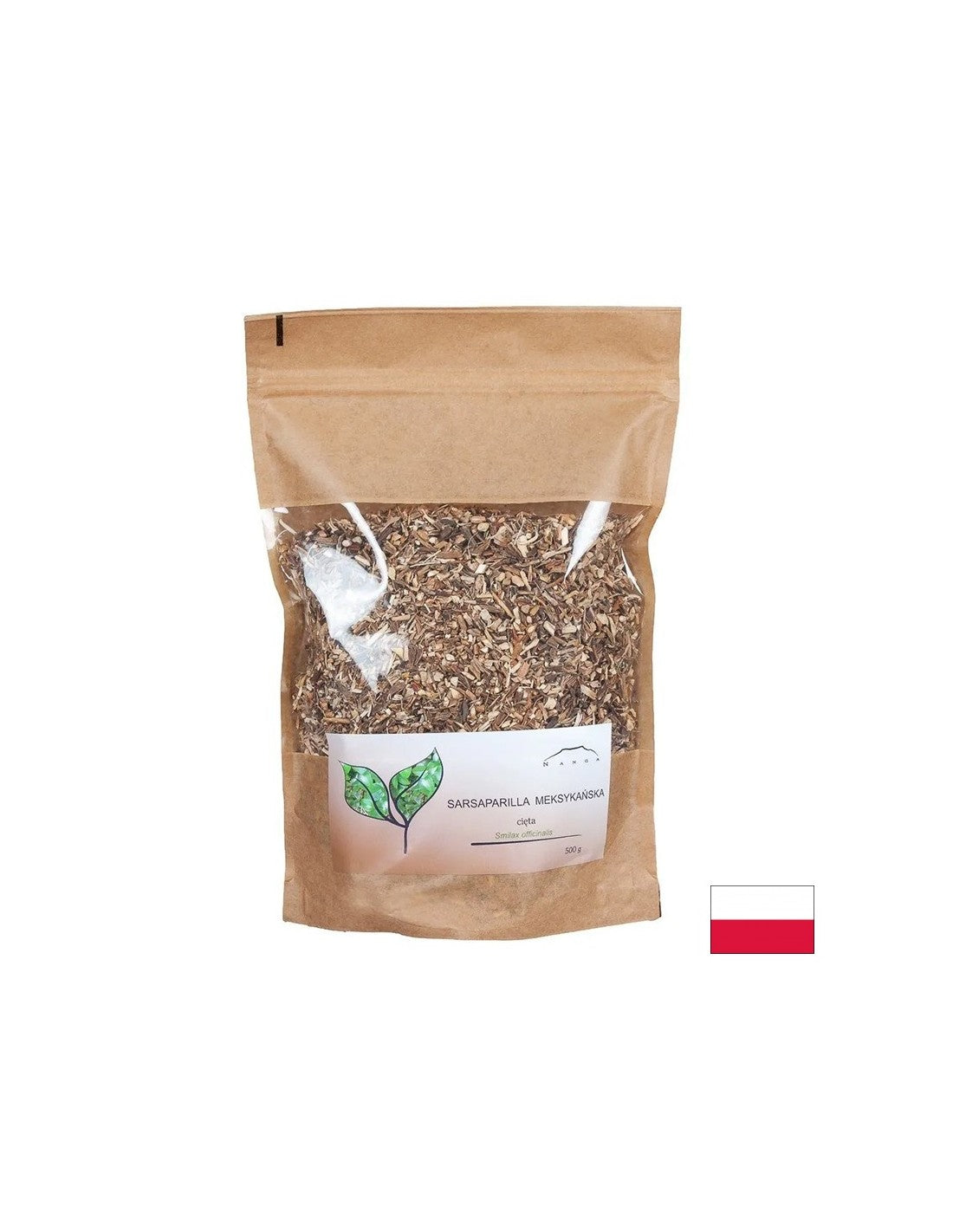 Здрава кожа - Мексиканска Сарсапарила (нарязан корен), 500 g