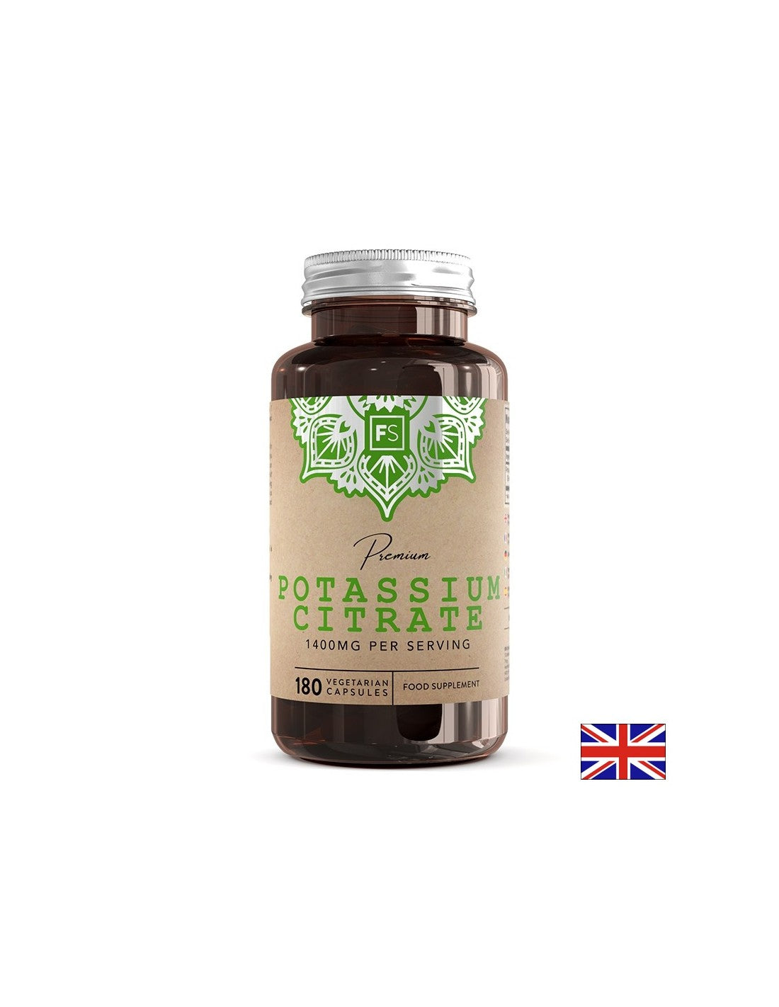 Cardiovascular and muscle health - Potassium (citrate), 700 mg x 180 capsules