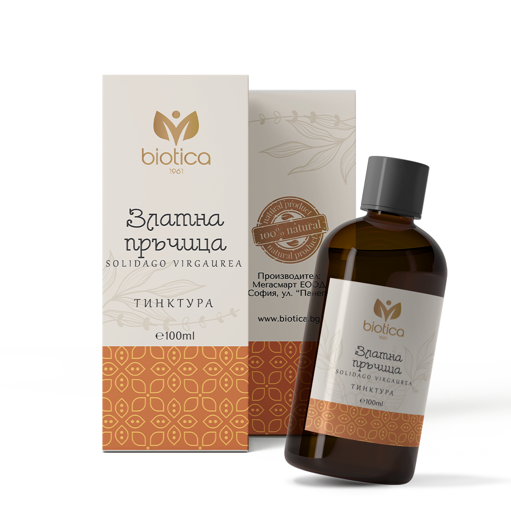 Biotica - Златна пръчица тинктура за бъбреци x100 мл