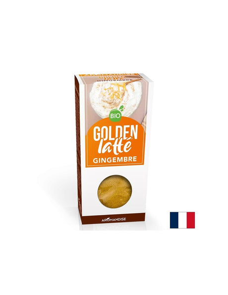 Златно лате с куркума и джинджифил, разтворима напитка, 60 g - Feel You