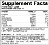 Ca/Zn/MG | Calcium Magnesium Zinc Formula - 60 Таблетки - Feel You